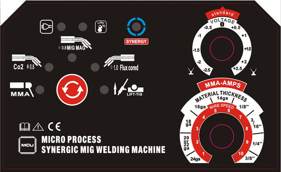 Il piccolo MIG OEM sinergetico di Single Phase del saldatore di 6.5KG ha sostenuto